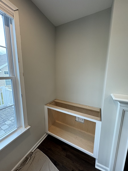 fitting cabinet in tight space
